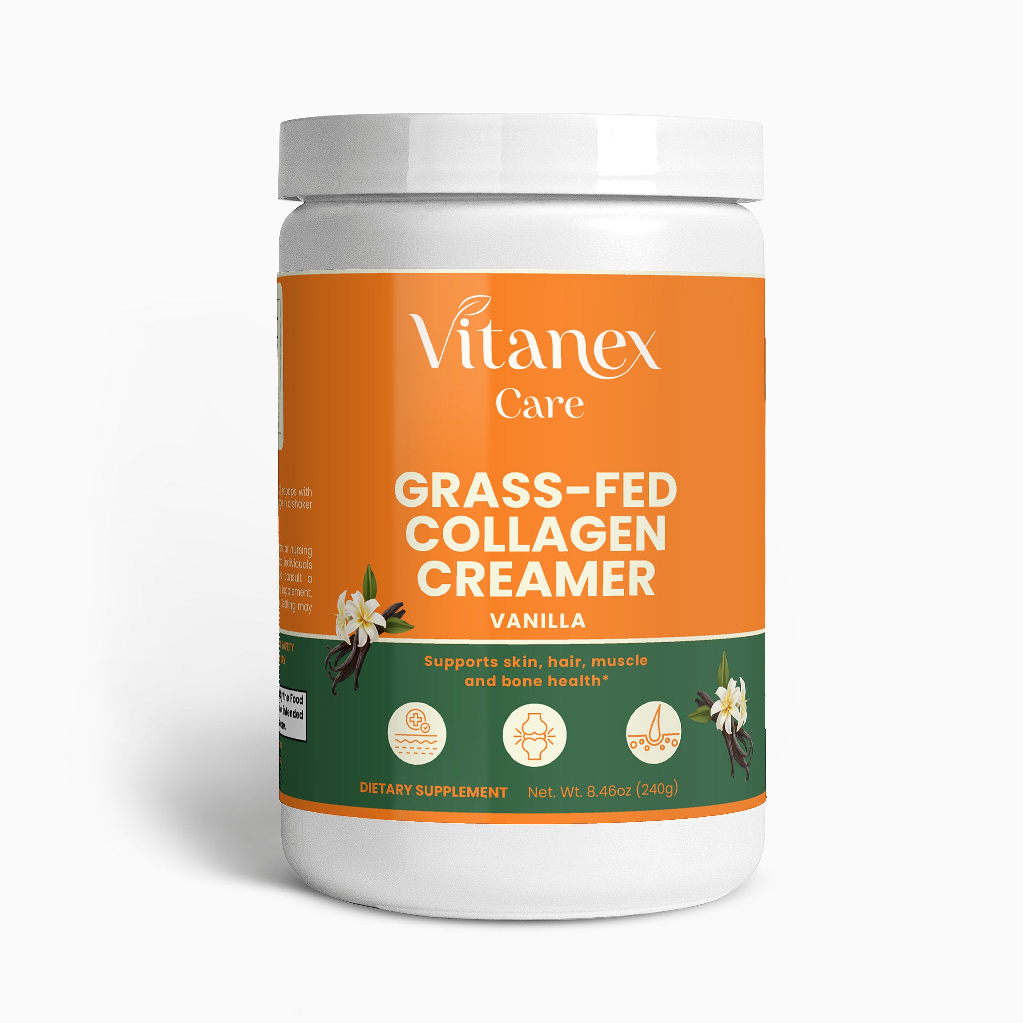 Grass-Fed Collagen Creamer (Vanilla)