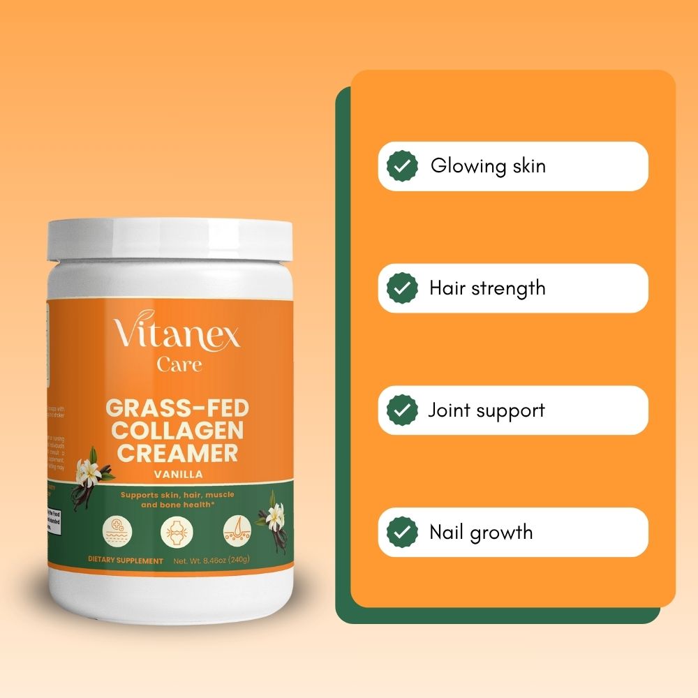 Grass-Fed Collagen Creamer (Vanilla)